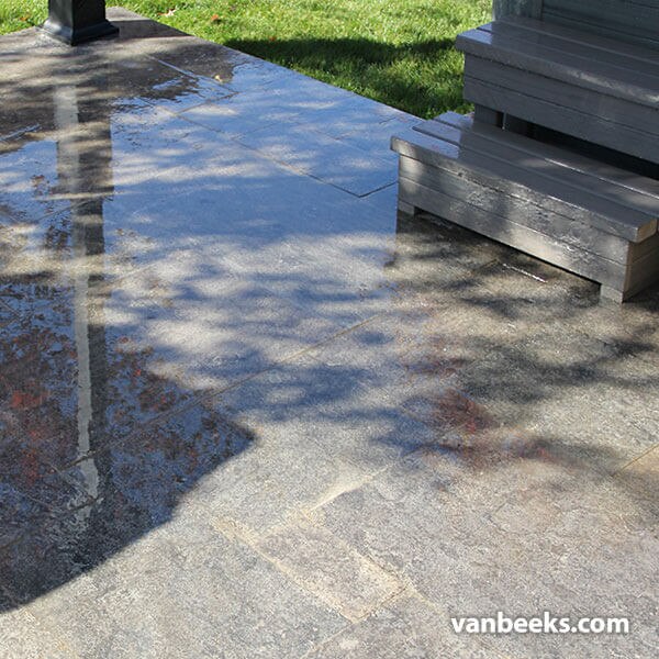 Banas Silver Grey Natural Stone Pavers Van Beek's